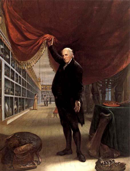 Charles Willson Peale The Artist in his Museum France oil painting art